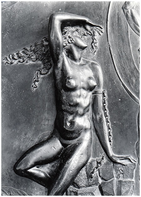 Photo: Hilde Lotz-Bauer - Andromeda by Giberti on the Gates of Paradise, Baptistery in Florence